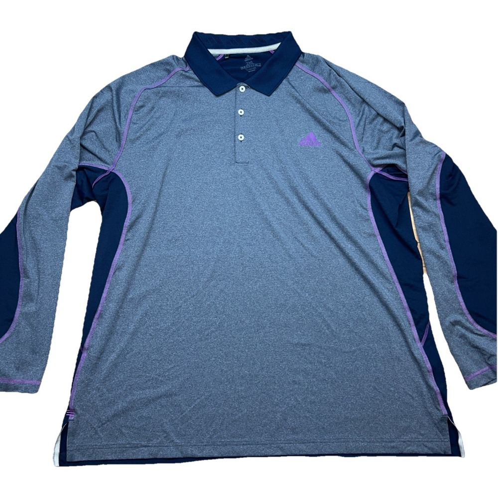 Adidas Ultimate 365 Climacool Long Sleeve‎ Polo, Mens 2XL